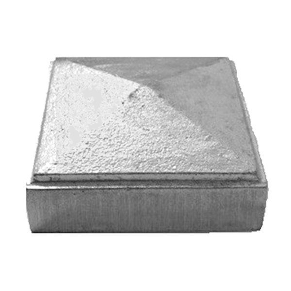 2" PYRAMID CAP - SAND CAST - ALUM