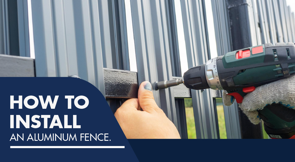 How to install an aluminum fence: the complete guide for a secure, professional result