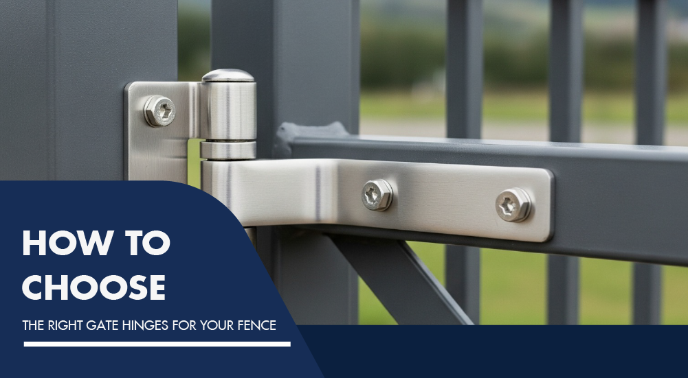 How to choose the right gate hinges for your fence