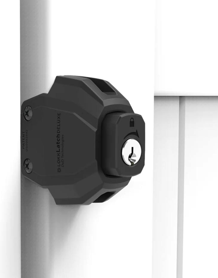 D&D LOKKLATCH - DELUXE GRAVITY LATCH - BLACK