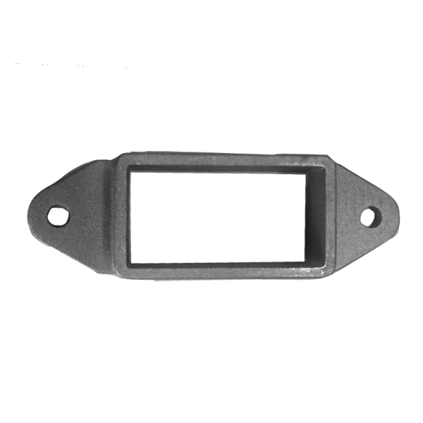 WALL MOUNT - FITS 2" X 1" - 2-EAR - DIE CAST - ALUM