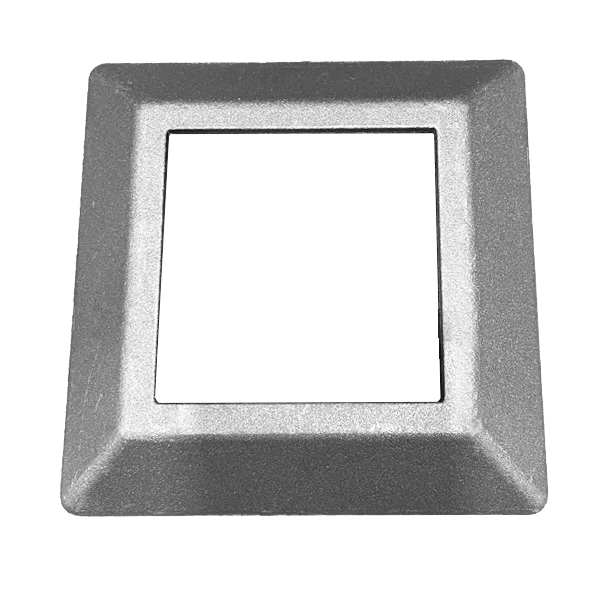 2" COVER SHOE - LOW PROFILE - DIE CAST - ALUM