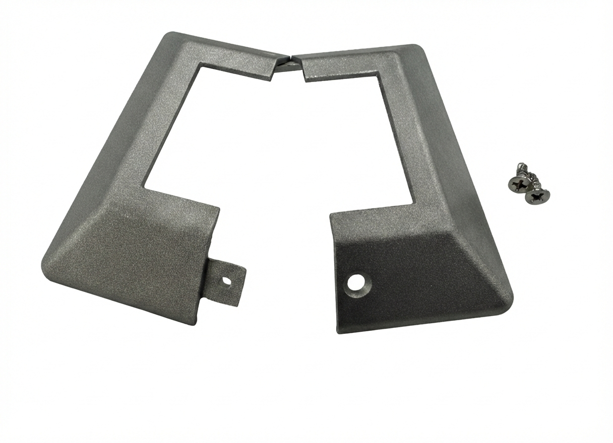 2" 2-PIECE COVER SHOE - LOW PROFILE - DIE CAST - ALUM