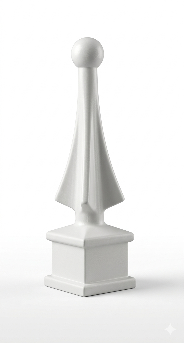 3/4" QUAD - PLASTIC - WHITE