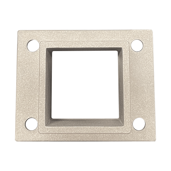 2" TALL BALCONY SHOE - DIE CAST - ALUM