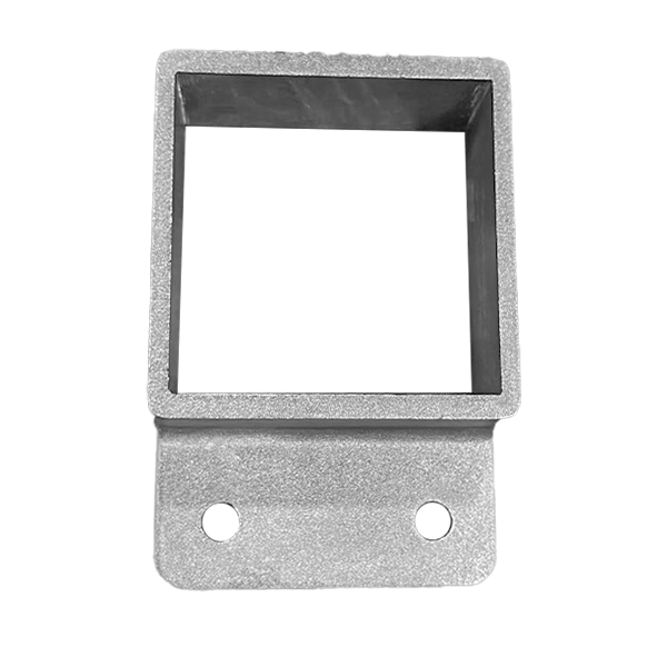 2" SQUARE WALL MOUNT - DIE CAST - ALUM