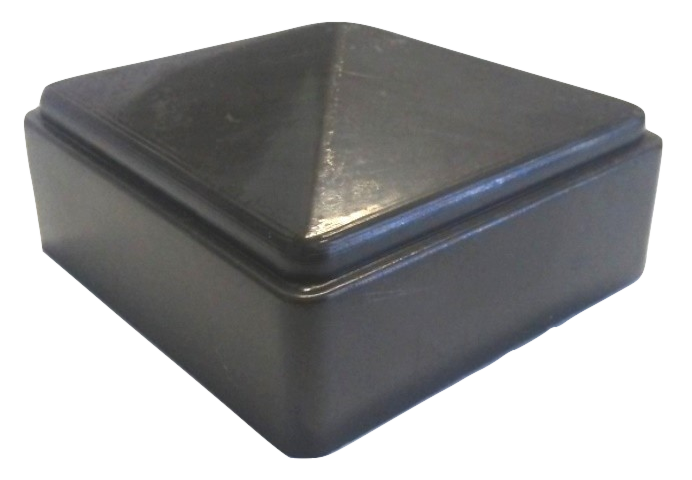 Cb Pyramid Caps Square Pyramid Cap Plastic Bronze | Fittings Plus