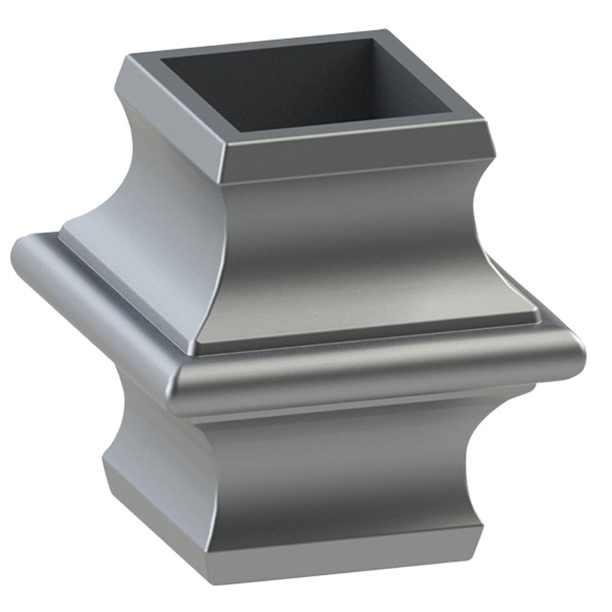 3/4" SQ COLLAR - DIE CAST - ALUM