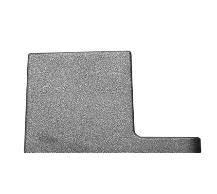 WALL MOUNT - FITS 1-1/2" X 1" - 1-EAR - DIE CAST - ALUM