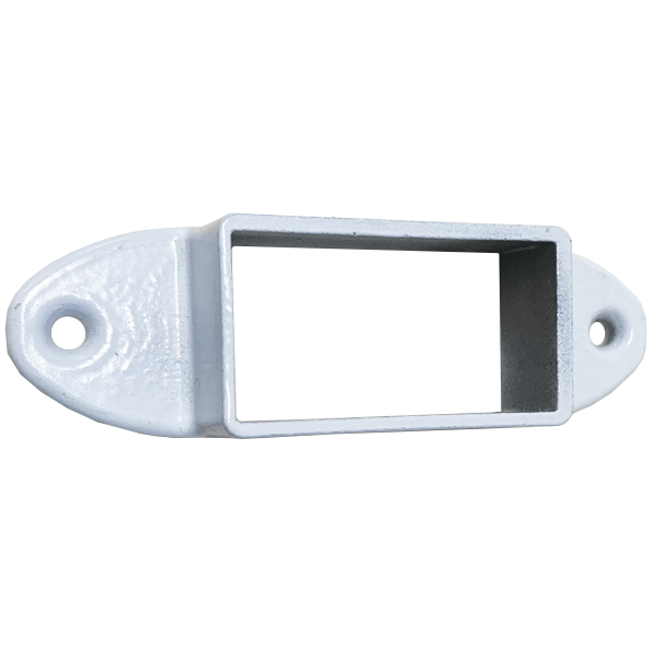 WALL MOUNT - FITS 2" X 1" - 2-EAR - WHITE