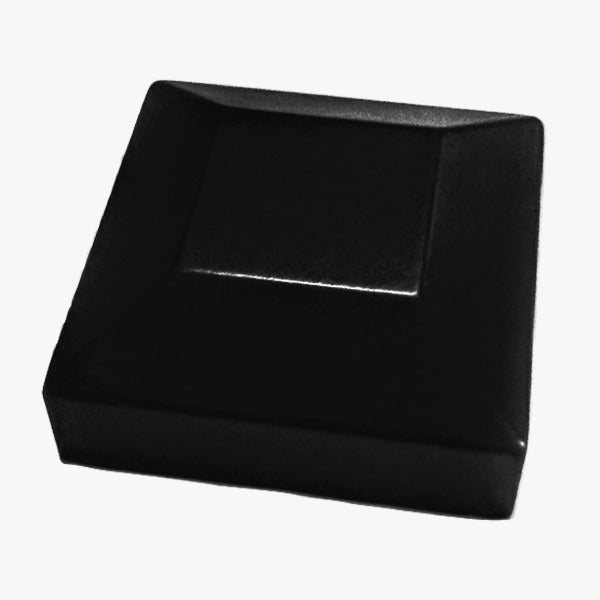 RESIDENTIAL 1-1/8" X 1-1/8" WALL MOUNT - DOUBLE FLANGE - ANTEBELLUM BLACK