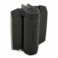 Thumbnail for D&D TRUCLOSE - HEAVY DUTY HINGE with LEGS - for METAL GATE - BLACK (PAIR)