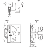 Thumbnail for D&D LOKKLATCH - GRAVITY LATCH (LOCKABLE) - BLACK