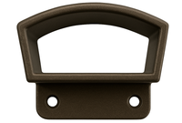 Thumbnail for HR10 TOP WALL MOUNT - ALUM - BRONZE