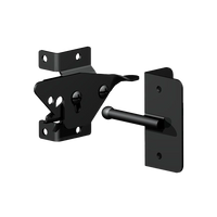 Thumbnail for NARROW STRIKE LATCH - 2 SIDE ENTRY - 1 SIDE LOCKABLE - STAINLESS STEEL - BLACK