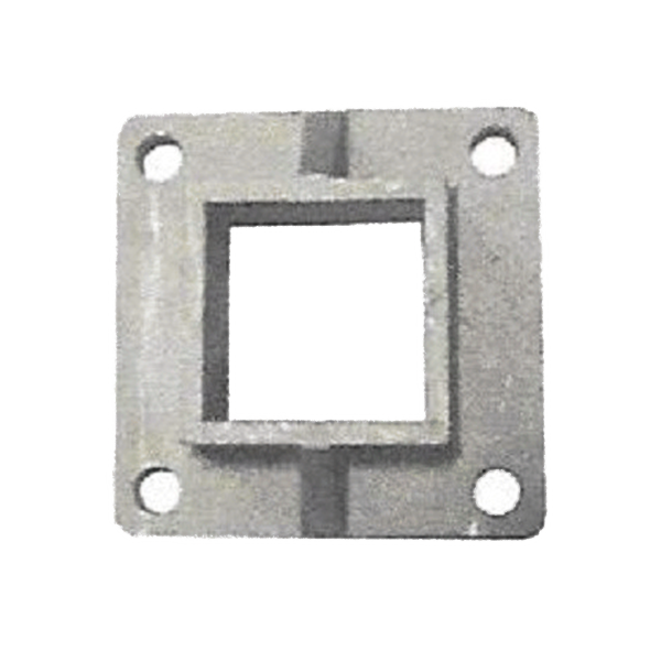 2" SQ SHOE - HEAVY DUTY - FLANGED - DIE CAST - ALUM