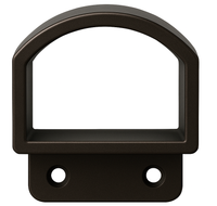 Thumbnail for HR14 TOP WALL MOUNT - ALUM - BRONZE