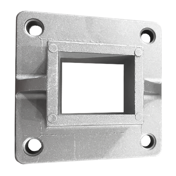 HR4A SHOE - HEAVY DUTY - FLANGED - DIE CAST - ALUM