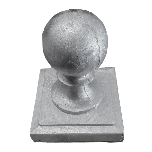4" BALL CAP - SAND CAST - ALUM