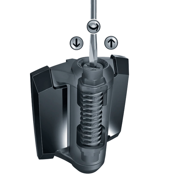 D&D 3-3/4" TRUCLOSE HINGE - NO LEGS - BLACK (PAIR)