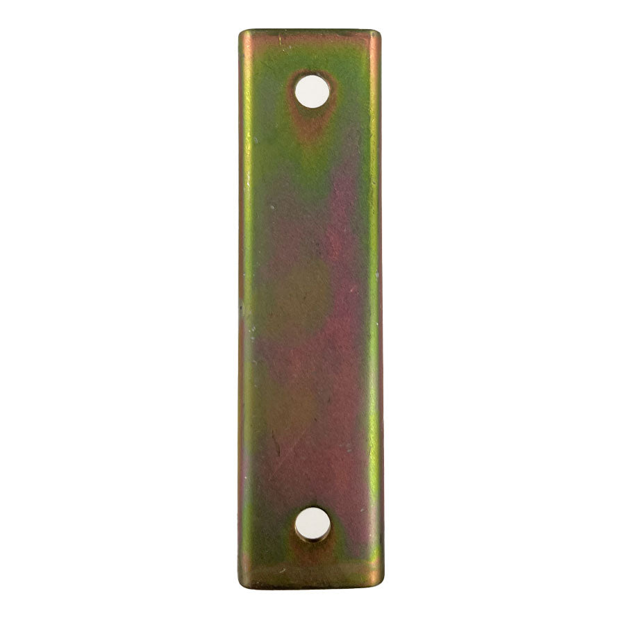 4" V-GROOVE WHEEL with BRACKET - 396# LOAD - GOLD FINISH