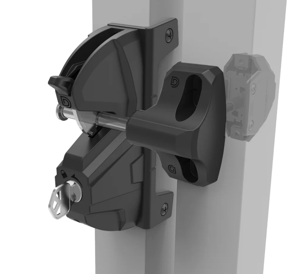 D&D LOKKLATCH - DELUXE GRAVITY LATCH - WHITE