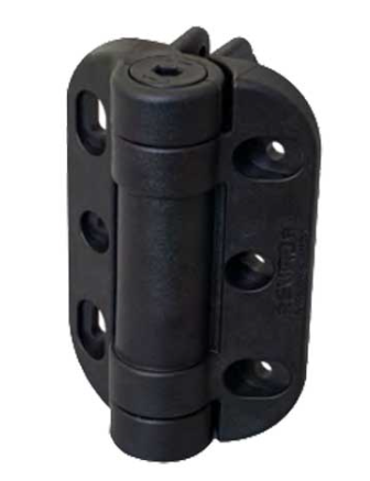 SUMO 187LB HD SELF CLOSING HINGE W/LEGS BLACK
