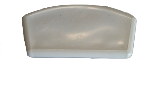 HR10 END CAP - PLASTIC - WHITE