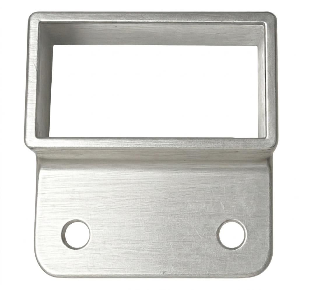 WALL MOUNT - FITS 2" X 1" - 1-EAR - DIE CAST - ALUM