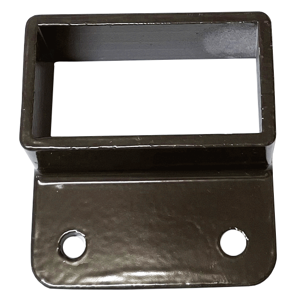 WALL MOUNT - FITS 2" X 1" - 1-EAR - DIE CAST - BRONZE