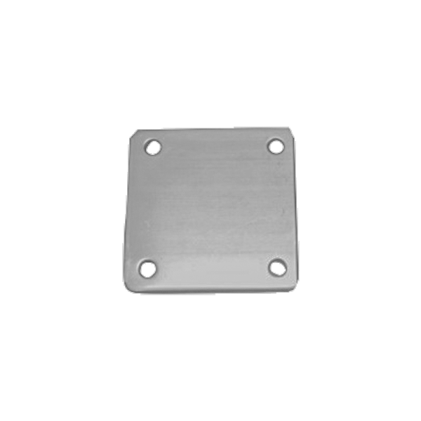 3" BASE PLATE WITH HOLES - ALUM