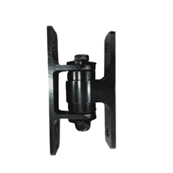 HEAVY DUTY BOLT-ON HINGE - SEALED BEARING - ALUM - BLACK